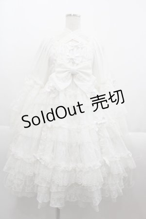 画像: metamorphose / 追憶の姫君 ドレス 1 白 I-25-09-15-046-ME-OP-HD-ZI
