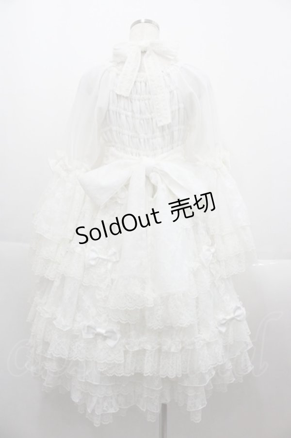 画像2: metamorphose / 追憶の姫君 ドレス 1 白 I-25-09-15-046-ME-OP-HD-ZI (2)
