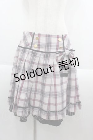 画像: Angelic Pretty / タータンチェックレッスンスカート  ピンク I-25-09-15-072-AP-SK-HD-ZI