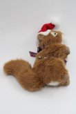 画像2: PINK HOUSE / クリスマスりすぬいぐるみコサージュ  キャラメルブラウン I-25-09-15-082-LO-ZA-HD-ZI (2)