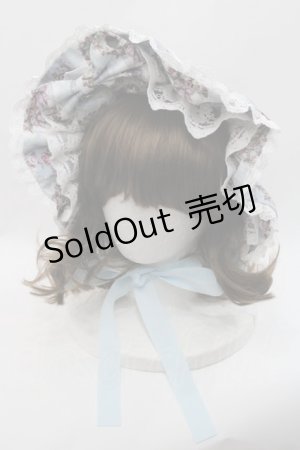 画像: Royal Princess Alice / Rococo Rose Catボンネット  サックス I-25-09-15-086-LO-AC-HD-ZI