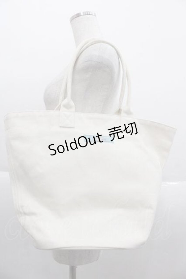 画像2: PINK HOUSE / クリームソーダプリントバッグ  アイボリー I-25-09-15-090-LO-BG-HD-ZI (2)