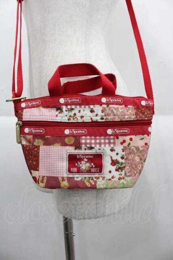 画像2: PINK HOUSE / MINI CROSSBODY  赤 I-25-09-15-093-LO-BG-HD-ZI (2)
