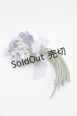 画像: PINK HOUSE / ヴァイオレットブーケコサージュ  パープル I-25-09-15-103-LO-AC-HD-ZI