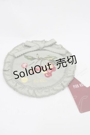 画像: PINK HOUSE / チェリー刺繍ワッペン  ハッカ I-25-09-15-112-LO-ZA-HD-ZI