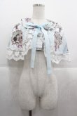画像1: Royal Princess Alice / Rococo Rose Cat ケープ  ブルー I-25-09-15-016-LO-TO-HD-ZI (1)