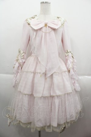 画像: BABY,THE STARS SHINE BRIGHT / Twinkle twinkle Princessワンピース  ピンク I-25-09-15-036-BA-OP-HD-ZI