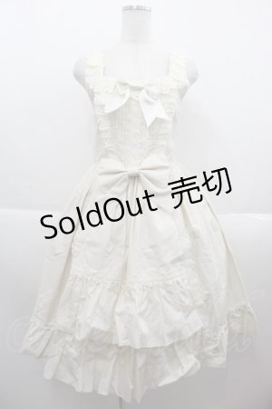 画像: BABY,THE STARS SHINE BRIGHT / フローレンシアジャンパースカート  生成り I-25-09-15-038-BA-OP-HD-ZS