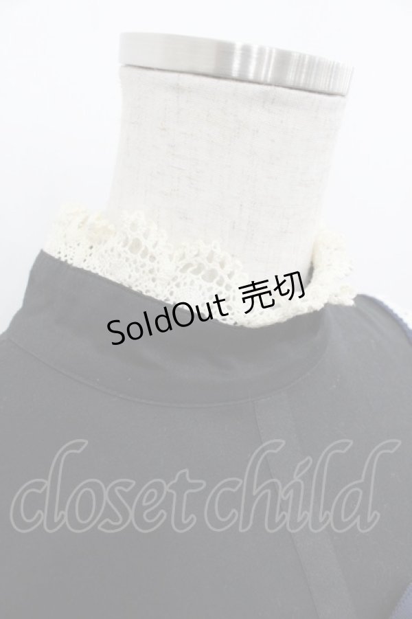 画像5: BABY,THE STARS SHINE BRIGHT / 劇場版マクロスフロンティア〜サヨナラノツバサ〜 コラボレーションワンピース　【完全受注商品】  黒Ｘ紺 I-25-09-15-039-BA-OP-HD-ZI (5)