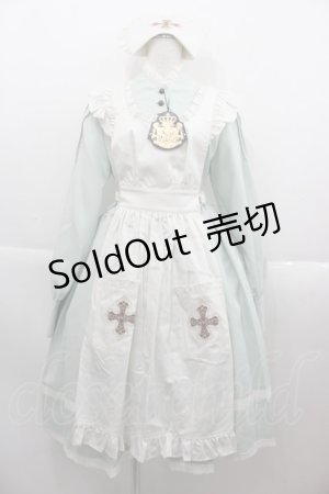 画像: ALICE and the PIRATES / アンのナースセットワンピース  若草 I-25-09-15-041-PA-OP-HD-ZI