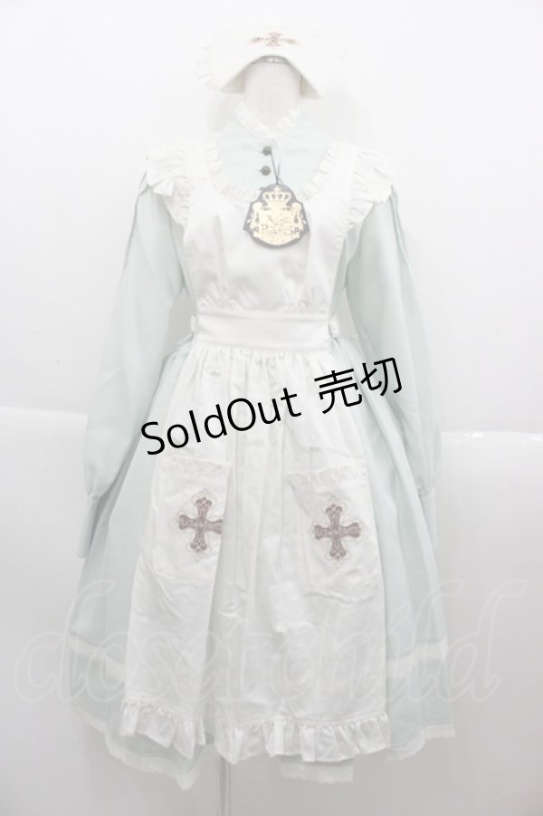 画像1: ALICE and the PIRATES / アンのナースセットワンピース  若草 I-25-09-15-041-PA-OP-HD-ZI (1)