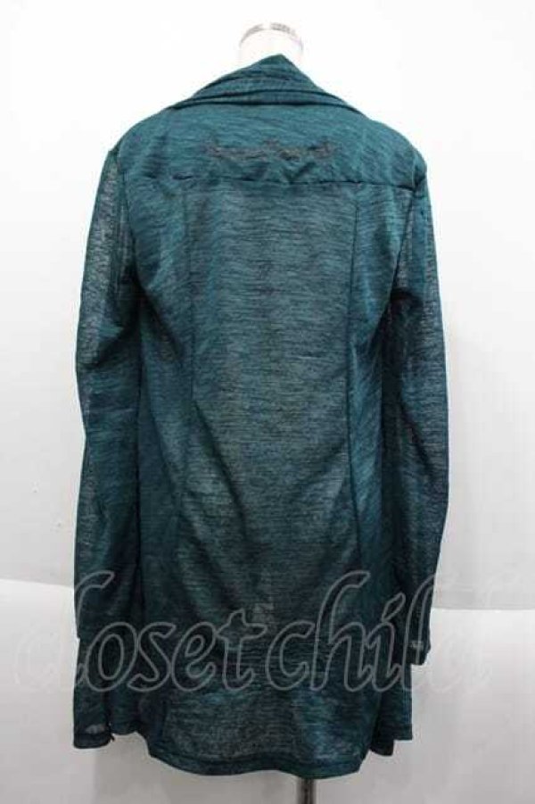 画像2: Ozz Croce / 魔法陣プリント変形カーディガン  グリーン I-25-09-18-073-OO-TO-HD-ZI (2)