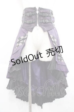 画像: Ozz oneste / Sunset Roseオーバースカート  パープル I-25-09-18-114-OO-SK-HD-ZI