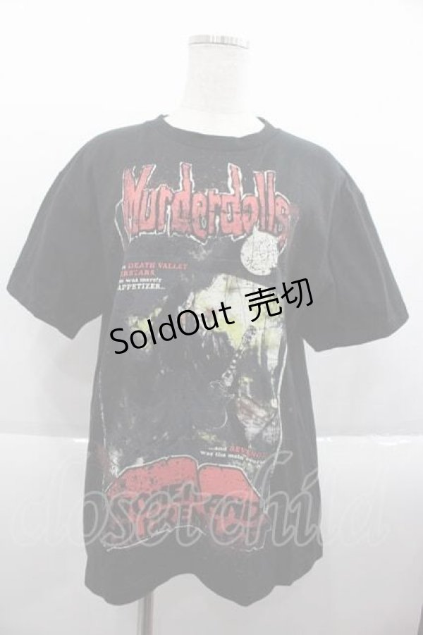 画像1: GOTHPUNKその他(買取対象外) / muderdolls ツアーTシャツ M ブラック I-25-09-18-031-EL-TS-HD-ZI (1)