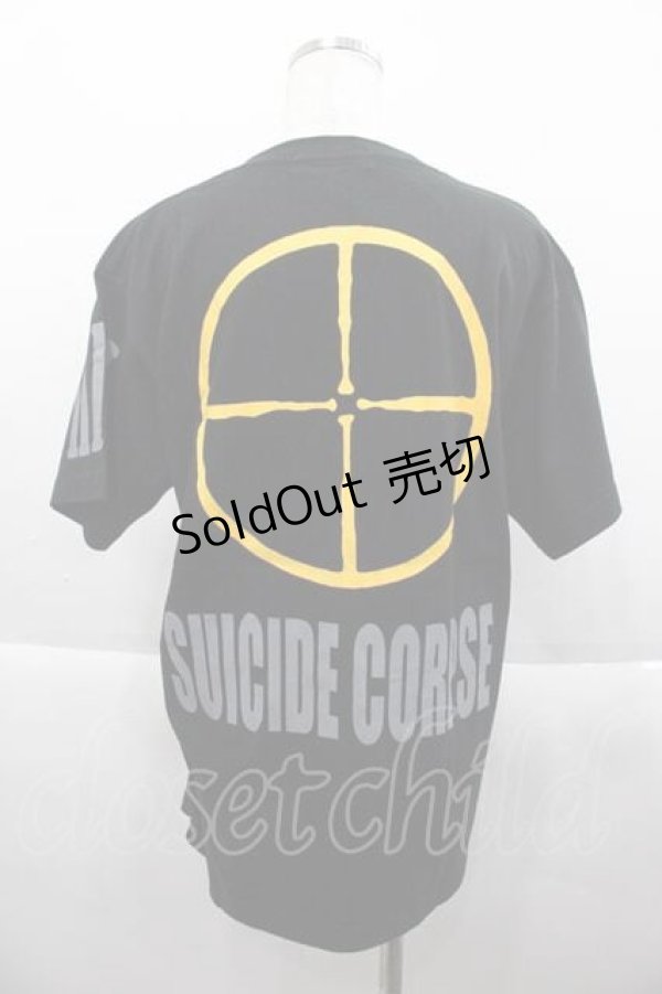 画像2: 【SALE】SUICIDE CORPSE / ガスマスクTシャツ  ブラック I-25-09-18-033-EL-TS-HD-ZT059 (2)