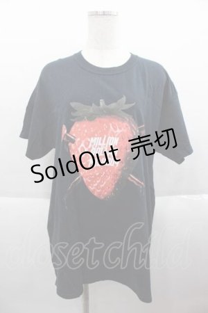 画像: MILKBOY / 串刺しベリーTシャツ  黒 I-25-09-18-035-MB-TO-HD-ZI