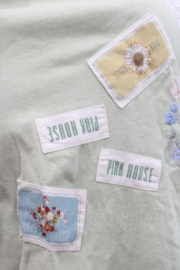 画像5: PINK HOUSE / ひつじプリントカットソー  ミント I-25-09-21-033-LO-TO-HD-ZI (5)