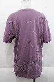 画像2: Karl Helmut / ロゴプリント半袖カットソー  パープル I-25-09-21-034-EL-TO-HD-ZI (2)