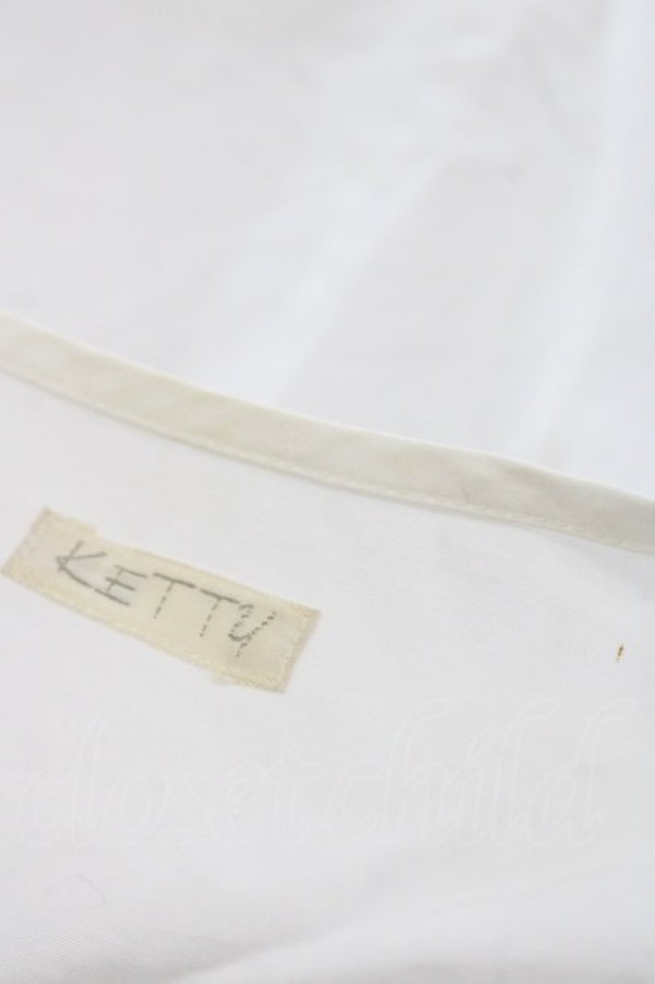 画像4: KETTY / ピンタックリボンブラウス  白 I-25-09-21-003-EL-BL-HD-ZI (4)