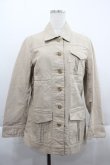 画像1: PINK HOUSE / フロントピンタック&ポケットデザインジャケット  ベージュ I-25-09-21-045-LO-JA-HD-ZI (1)