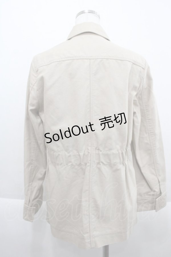 画像2: PINK HOUSE / フロントピンタック&ポケットデザインジャケット  ベージュ I-25-09-21-045-LO-JA-HD-ZI (2)