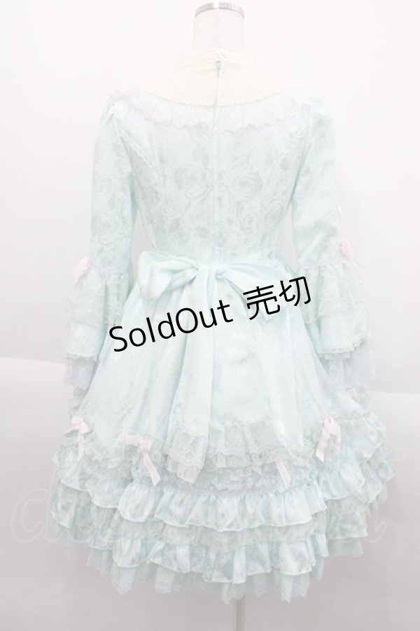 画像2: Angelic Pretty / バラのお嬢様Dress  ミント I-25-09-21-050-AP-OP-HD-ZI (2)