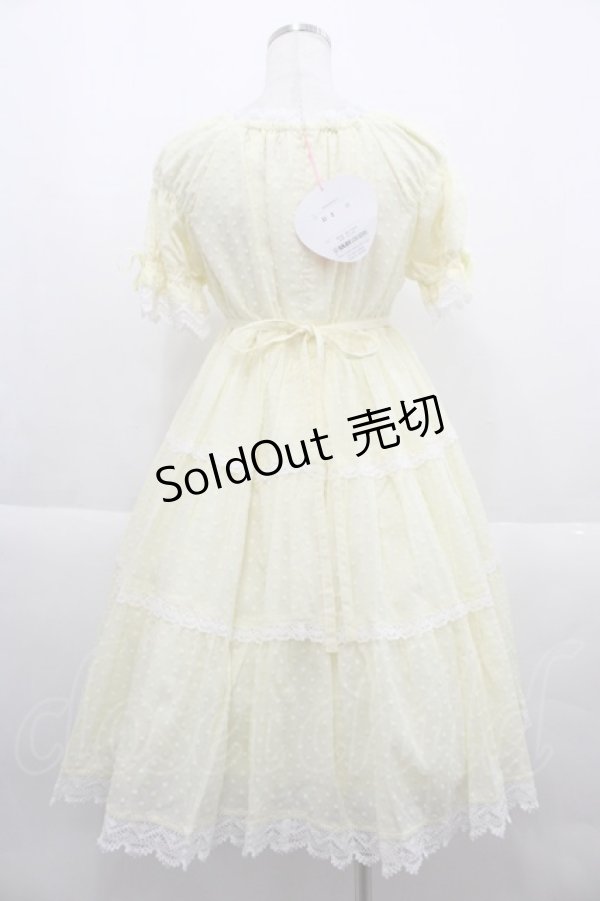 画像2: BABY,THE STARS SHINE BRIGHT / デザートワンピース  イエロー I-25-09-21-060-BA-OP-HD-ZI (2)