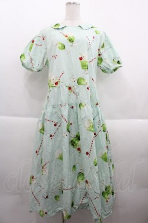 ピンクハウス　♡新品未使用♡　バラ柄コットンワンピース 05741-1.jpg