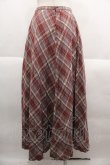 画像2: INGEBORG / セットアップスカート  斜めチェックピンク I-25-09-21-083-LO-SK-HD-ZI (2)