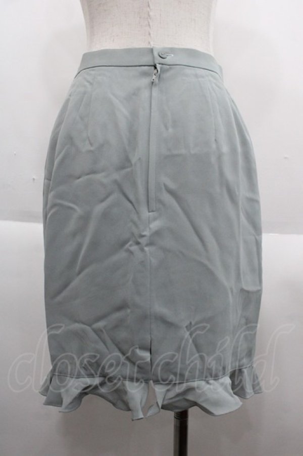 画像2: KETTY / 裾フリルスカート  サックス I-25-09-21-084-EL-SK-HD-ZI (2)