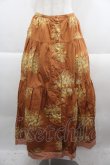 画像1: KETTY / ブーケ総柄スカート  オレンジブラウン I-25-09-21-088-EL-SK-HD-ZI (1)