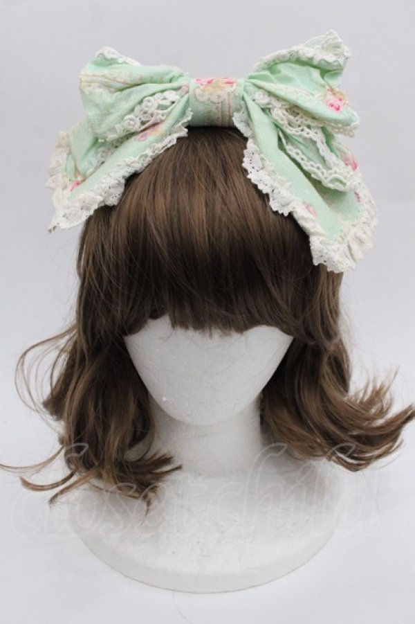 画像1: BABY,THE STARS SHINE BRIGHT / Merry Sweet Castleカチューシャ  ミント I-25-09-21-098-BA-AC-HD-ZI (1)