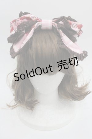 画像: BABY,THE STARS SHINE BRIGHT / Strawberry Loves Chocolate柄カチューシャ  ピンク I-25-09-21-099-BA-AC-HD-ZI