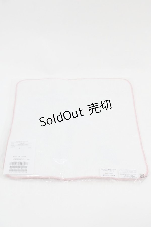 画像2: PINK HOUSE / クマと葡萄プリントタオルハンカチ  ピンク I-25-09-21-125-LO-ZA-HD-ZI (2)