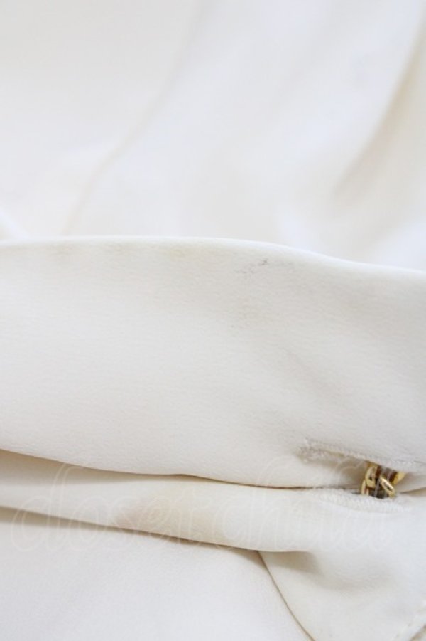 画像6: INGEBORG / ピンタックダブルリボンノーカラーブラウス  アイボリー I-25-09-21-013-LO-BL-HD-ZI (6)