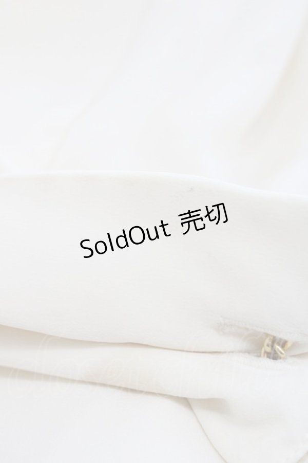 画像6: INGEBORG / ピンタックダブルリボンノーカラーブラウス  アイボリー I-25-09-21-013-LO-BL-HD-ZI (6)