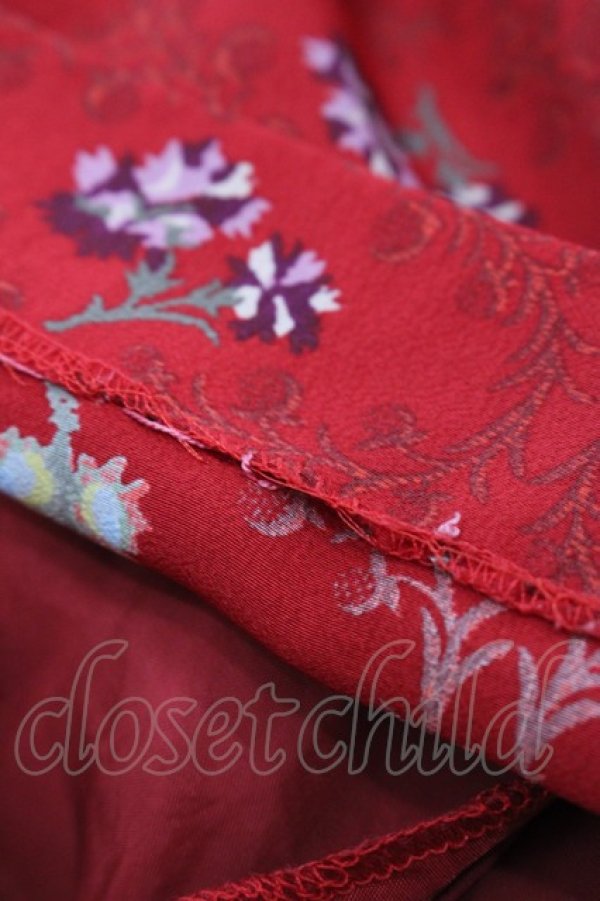 画像4: PINK HOUSE / ボダニカル柄セットアップ  レッド I-25-09-21-022-LO-BL-HD-ZI (4)