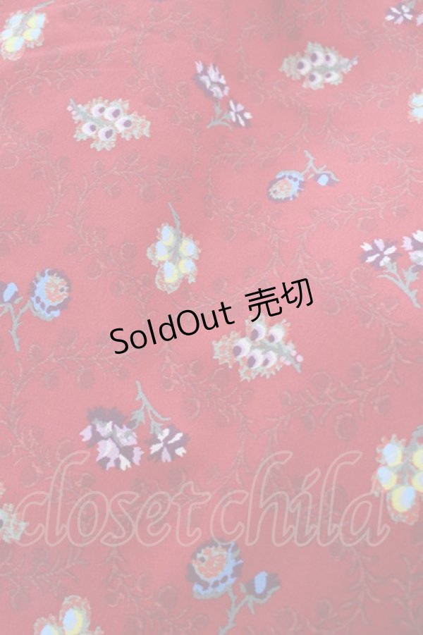 画像5: PINK HOUSE / ボダニカル柄セットアップ  レッド I-25-09-21-022-LO-BL-HD-ZI (5)