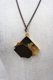 画像2: Q-pot. / Carre de Chocolat Necklace  黒Ｘ赤 I-25-09-24-060-QP-AC-SA-ZI (2)