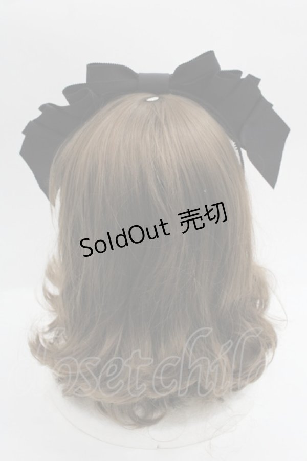 画像2: Innocent World / 大人になったアリスカチューシャ  黒 I-25-09-24-075-IW-AC-SA-ZI (2)