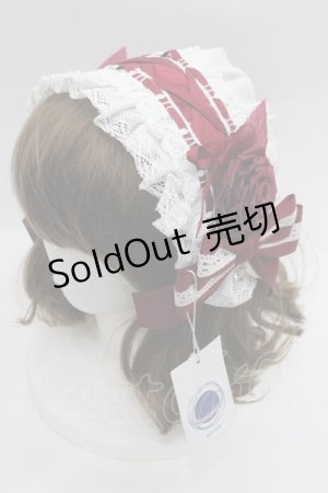 画像: Hoshibako Works / ローズ・レディヘッドドレス  ワイン I-25-09-24-084-LO-AC-SA-ZI