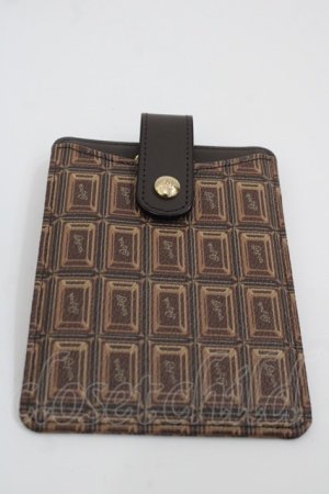 画像: Q-pot. / Bitter Chocolate Q-pot.Phone Case  ブラウン I-25-09-24-117-QP-ZA-SA-ZI