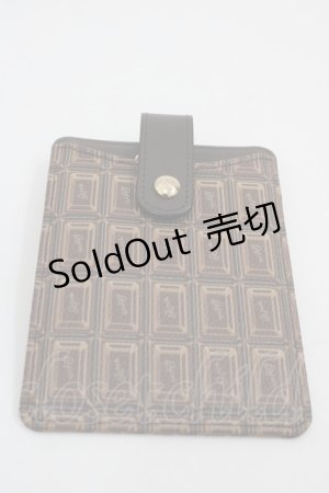 画像: Q-pot. / Bitter Chocolate Q-pot.Phone Case  ブラウン I-25-09-24-117-QP-ZA-SA-ZI
