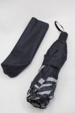 画像1: NieR Clothing / 折り畳み傘  ブラック I-25-09-24-120-PU-ZA-SA-ZI (1)