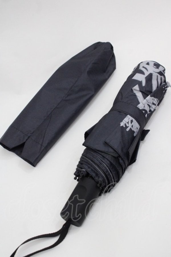 画像2: NieR Clothing / 折り畳み傘  ブラック I-25-09-24-120-PU-ZA-SA-ZI (2)