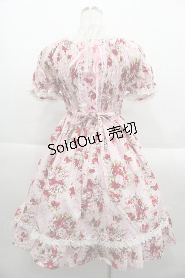 画像2: BABY,THE STARS SHINE BRIGHT / シュガーブーケワンピース  ピンク I-25-09-24-029-BA-OP-SA-ZI (2)