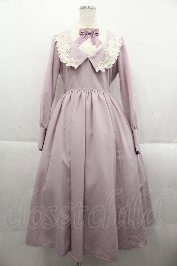 大人気廃盤品 Innocent World 別珍べビードールワンピース ベロア Innocent World / エメローズワンピース M ラベンダー I-25-09