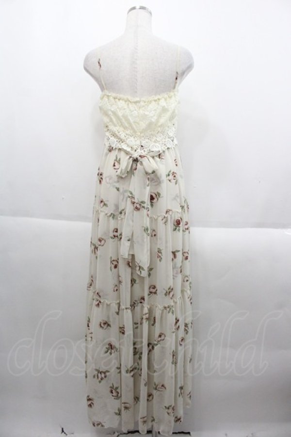 画像2: JESUS DIAMANTE / レーシーカリブマキシ  ベージュ I-25-09-24-036-JE-OP-SA-ZI (2)