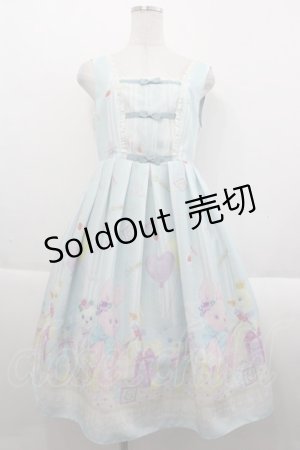 画像: Emily Temple cute / Fancy KIDSノースリーブワンピース  サックス I-25-09-24-039-ET-OP-SA-ZI