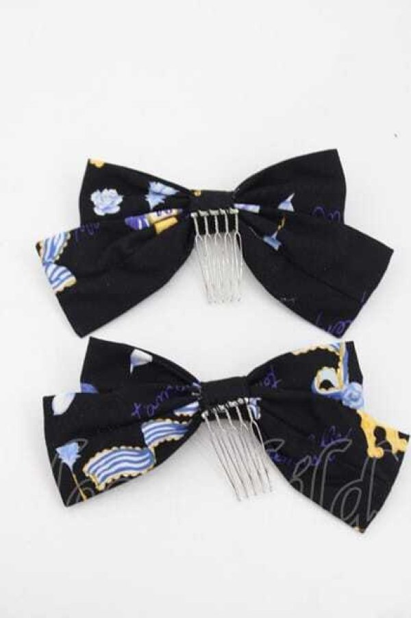 画像2: metamorphose / Rose Letterヘアコーム  ブルーローズ I-25-09-27-039-ME-AC-SA-ZI (2)